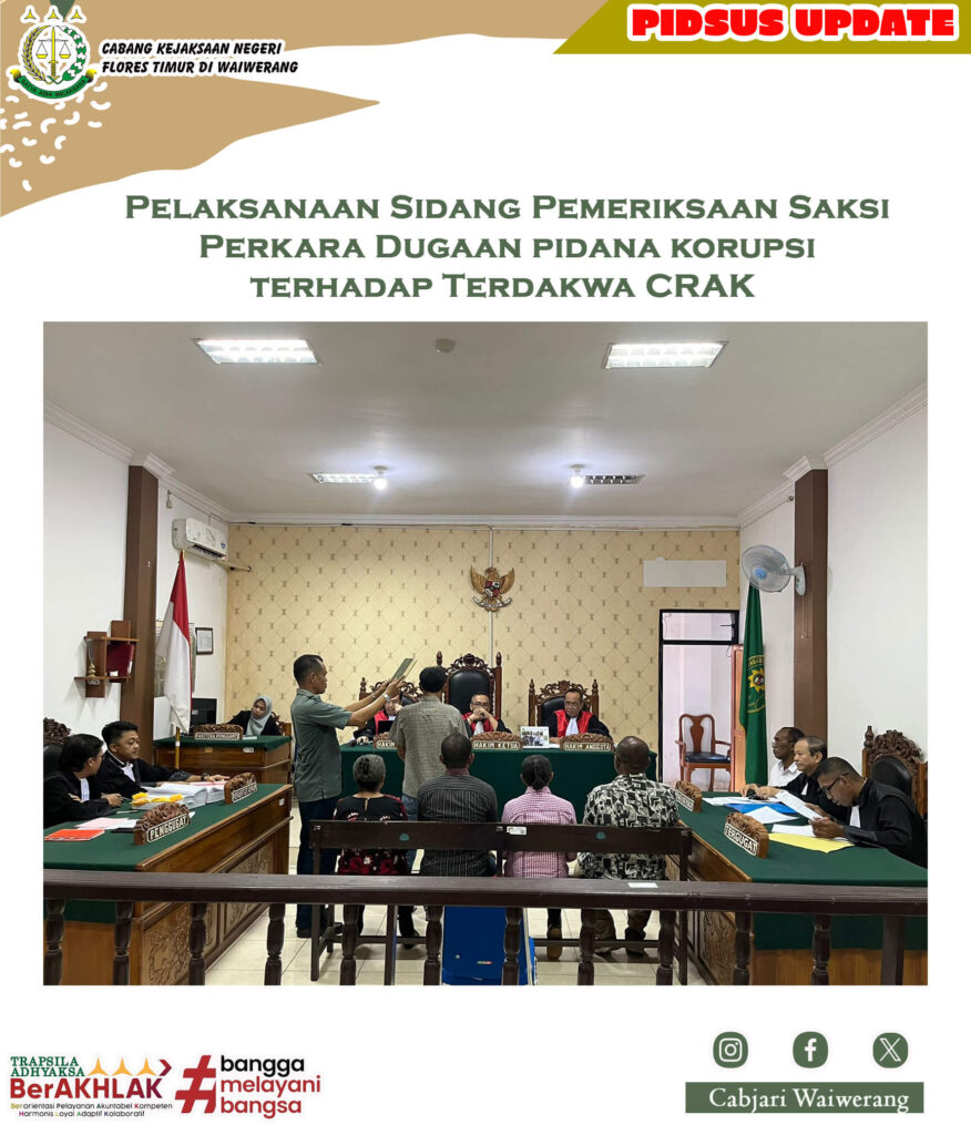Sidang Pidsus Wailebe